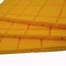 10mm τεχνητό χλόης υπόστρωμα μαξιλαριών κλονισμού αφρού εξαρτημάτων κίτρινο μπλε για την τεχνητή χλόη