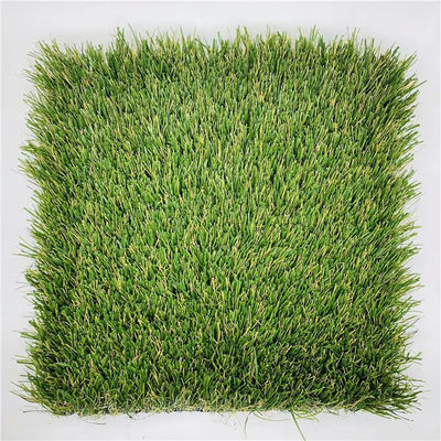 Fake Landscaping Artificial Grass Synthetic Ornamental 40mm PP 3 / 8''