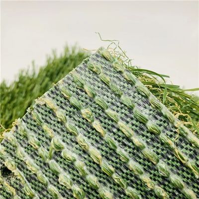 Fake Landscaping Artificial Grass Synthetic Ornamental 40mm PP 3 / 8''